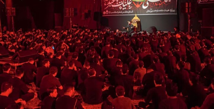 تصاویر/ برگزاری مراسم عزای اباعبدالله الحسین (ع) در بقعه متبرکه امامزاده قاسم (ع) بابل