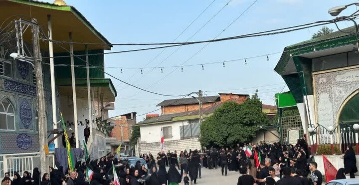 تصاویر/ آئین عزاداری حسینی در روستای تجن جار شهرستان آمل
