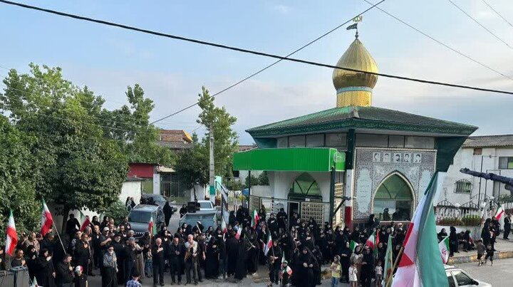 تصاویر/ آئین عزاداری حسینی در روستای تجن جار شهرستان آمل