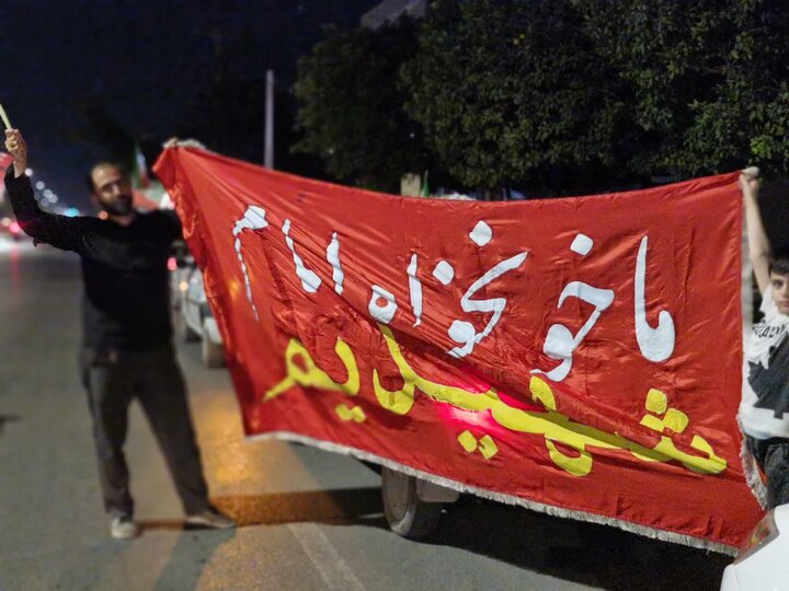 تصاویر/ کاروان باشکوه خودرویی در شهرستان آمل، بعد از حضور حماسی در شب سی خرداد