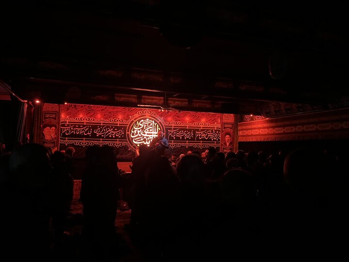 تصاویر/ اقامه عزای حسینی در رینه لاریجان