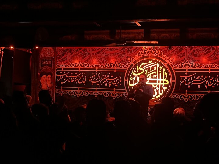 تصاویر/ اقامه عزای حسینی در رینه لاریجان