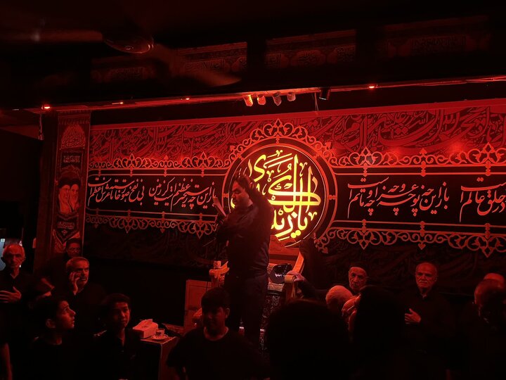 تصاویر/ اقامه عزای حسینی در رینه لاریجان