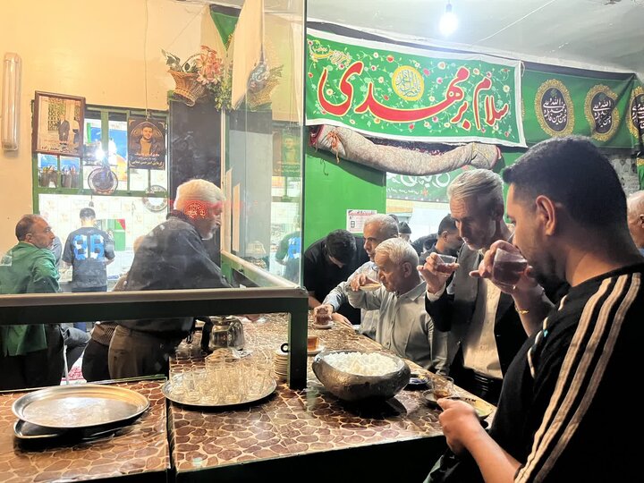 تصاویر/ اقامه عزای حسینی در رینه لاریجان