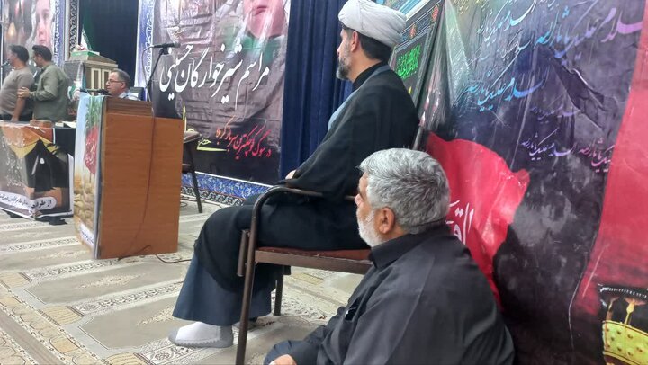 تصاویر/ مراسم اقامه عزای حسینی در شهرستان کامیاران