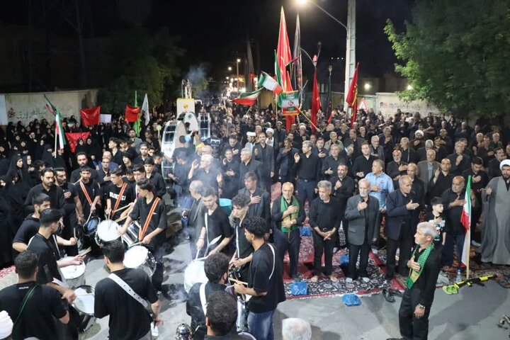 تصاویر/ موج صد و یازدهم در شهرستان تکاب