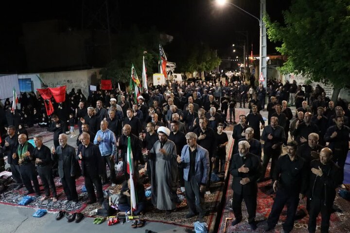 تصاویر/ موج صد و یازدهم در شهرستان تکاب