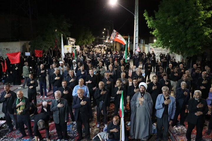 تصاویر/ موج صد و یازدهم در شهرستان تکاب