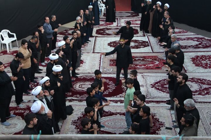 تصاویر/ مراسم سوگواری و عزاداری امام حسین (ع) در مدرسه علمیه ولیعصر(عج) آستارا