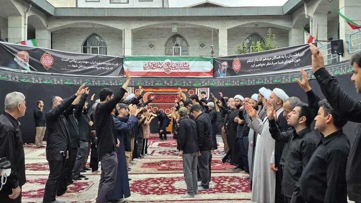 تصاویر/ مراسم سوگواری و عزاداری امام حسین (ع) در مدرسه علمیه ولیعصر(عج) آستارا