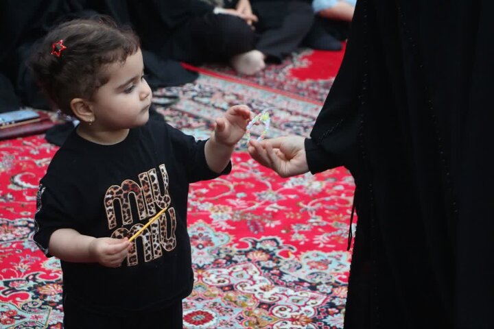 تصاویر/ مراسم سوگواری و عزاداری امام حسین (ع) در مدرسه علمیه ولیعصر(عج) آستارا