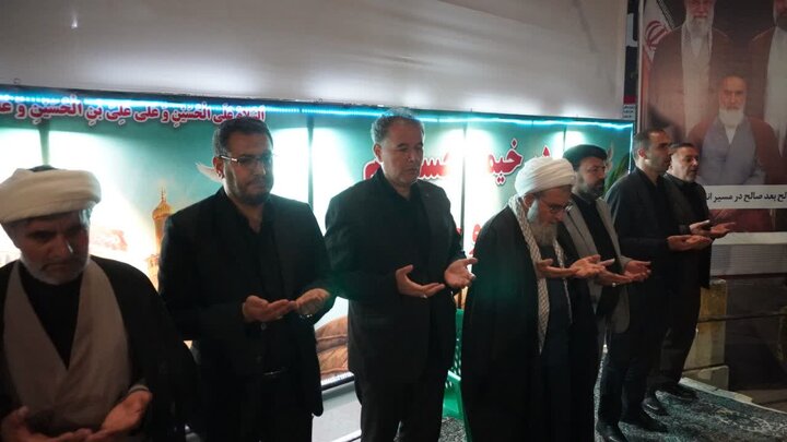 تصاویر/ صد و یازدهمین موج از اجتماعات شبانه سراسری در چالدران