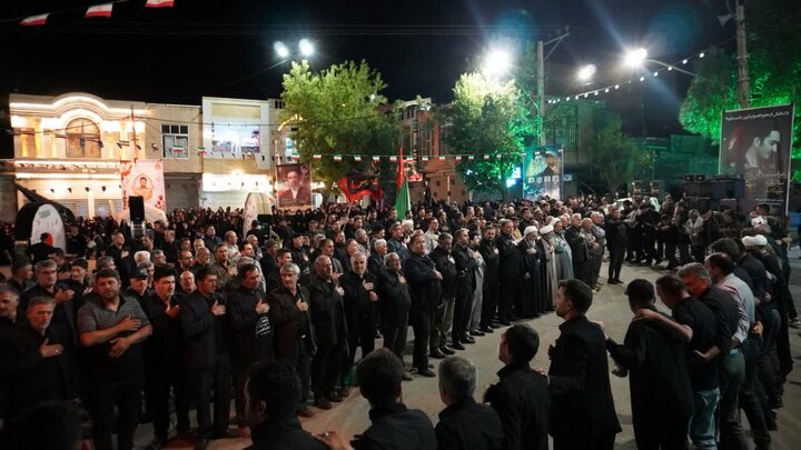تصاویر/ صد و یازدهمین موج از اجتماعات شبانه سراسری در چالدران