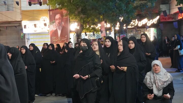 تصاویر/ صد و یازدهمین موج از اجتماعات شبانه سراسری در چالدران