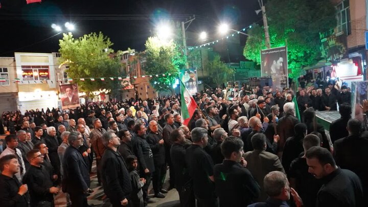 تصاویر/ صد و یازدهمین موج از اجتماعات شبانه سراسری در چالدران