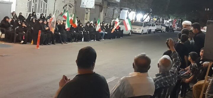 تصاویر/ صد و هشتمین اجتماع نمازگزاران مسجد صاحب الزمان (ع) منطقه ۱۴ تهران در دفاع از انقلاب و وطن