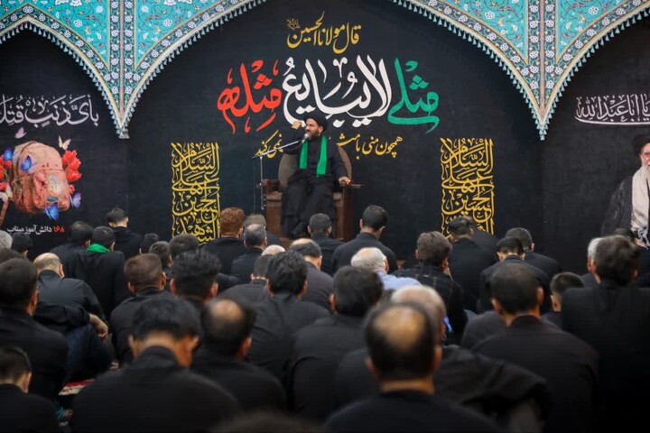 تصاویر/ شب دوم محرم هیئت رزمندگان اسلام یزد