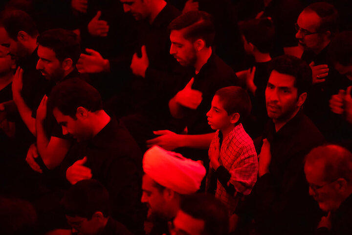 تصاویر/ شب پنجم محرم هیئت ضد صهیونیستی انصارولایت دارالعباده یزد