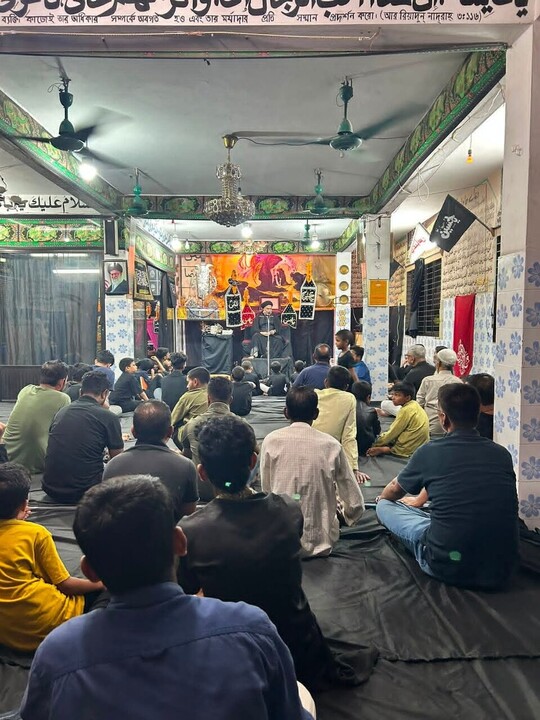 تصاویر/ مراسم باشکوه ماه محرم حسینی در چیتاگونگ بنگلادش