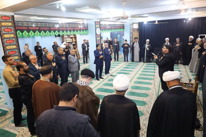 تصاویر/ مراسم عزاداری پنجمین روز ماه محرم در دفتر نماینده ولی فقیه در مازندران