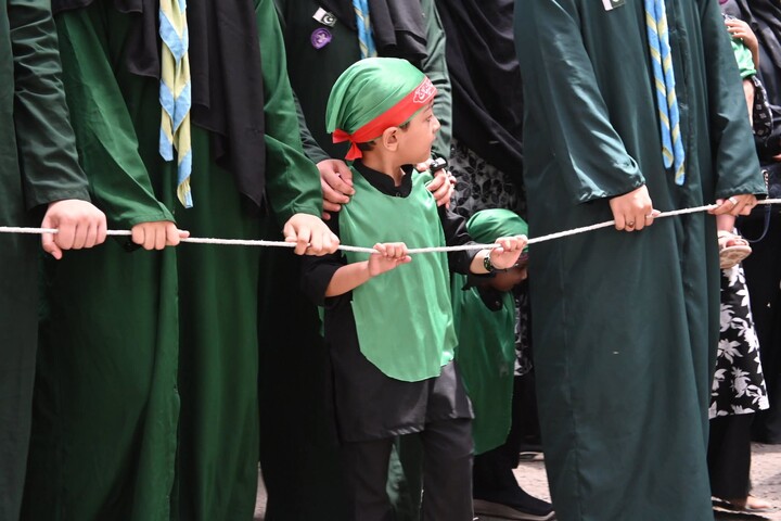 تصاویر/ برگزاری باشکوه همایش جهانی حضرت علی‌اصغر(ع) در کراچی پاکستان