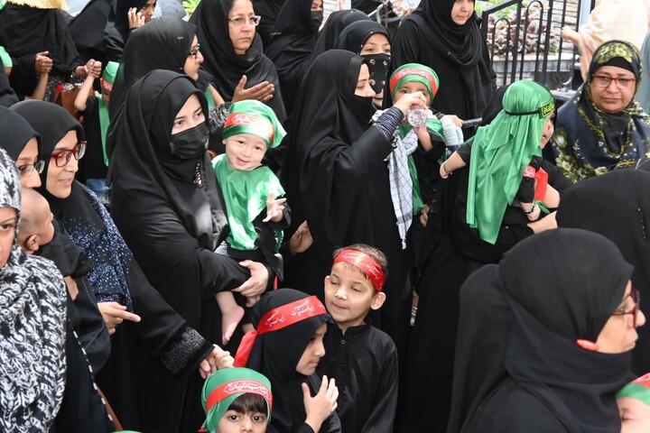 تصاویر/ برگزاری باشکوه همایش جهانی حضرت علی‌اصغر(ع) در کراچی پاکستان