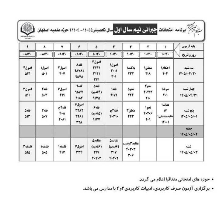 تصاویر |برگزاری نشست مسئولان آموزش مدارس علمیه استان اصفهان