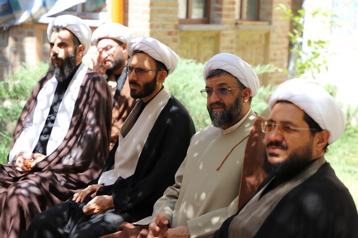 تصاویر/ مراسم عزاداری در حوزه علمیه طالبیه تبریز