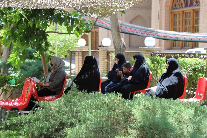 تصاویر/ مراسم عزاداری در حوزه علمیه طالبیه تبریز