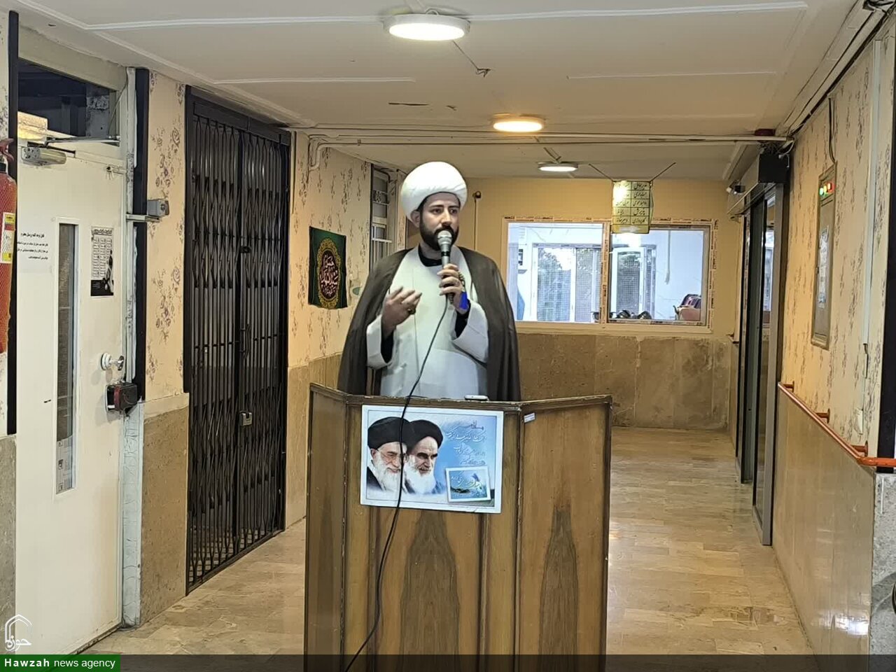 برنامه گروه جهادی رایه الهدی در خانه سالمندان ملایر