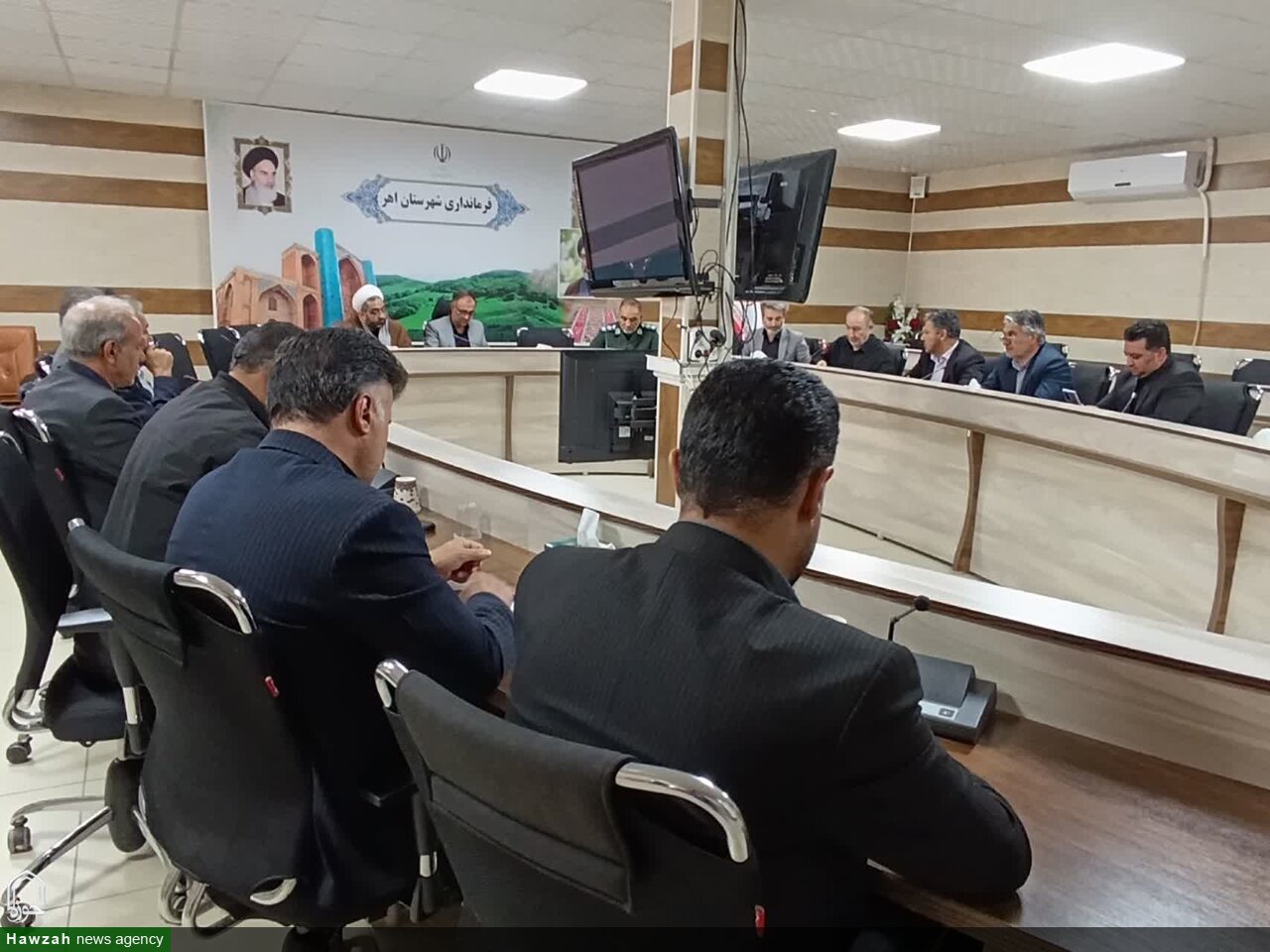 تصاویر/ برگزاری جلسه ستاد اقامه نماز شهرستان اهر