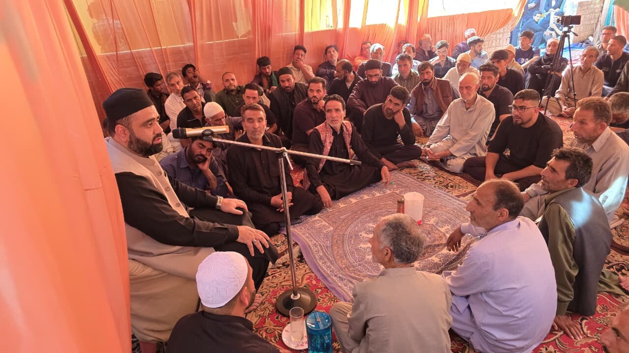 انجمنِ شرعی شیعیان جموں وکشمیر کے تحت جلوس علم/شہدائے مقاومت کو خراجِ عقیدت