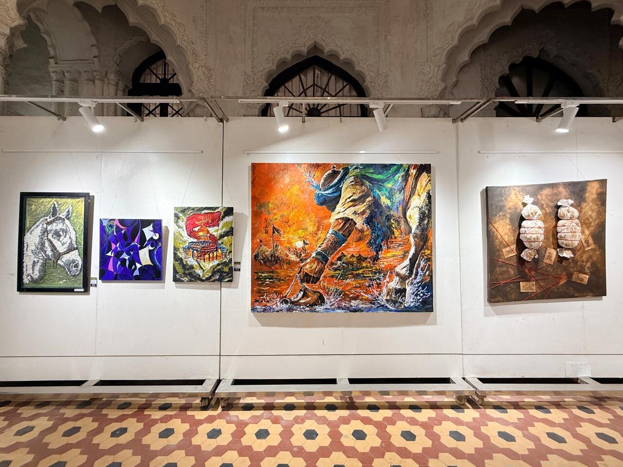 Penyelenggaraan Pameran Internasional Muharram ke-18 di Kota Lucknow, India