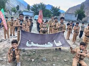 تصاویر/امامیہ اسکاؤٹس کے تحت مظفرآباد میں علم کشائی