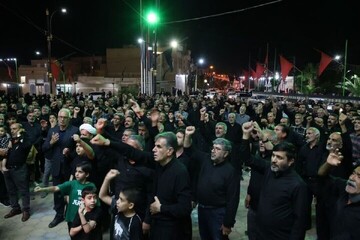 تبدیل هیئت آران و بیدگل به نمادی از جبهه مقاومت