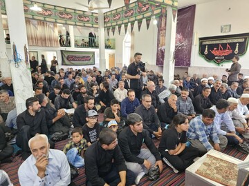 تصاویر/ مراسم عزاداری حضرت اباعبدالله الحسین (ع) در روستای گیلکلو، بخش سریش‌آباد