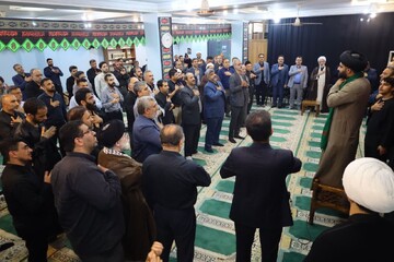 تصاویر/ پنجمین روز عزاداری ماه محرم در دفتر نماینده ولی فقیه در استان
