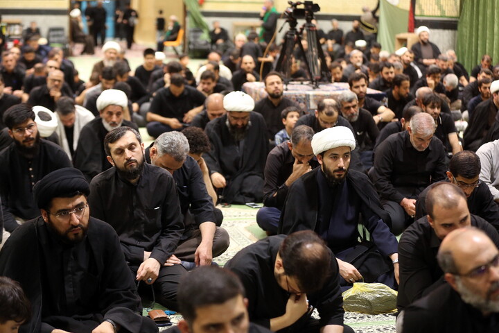 تصاویر/ مراسم عزاداری محرم هیئت ثارالله قم