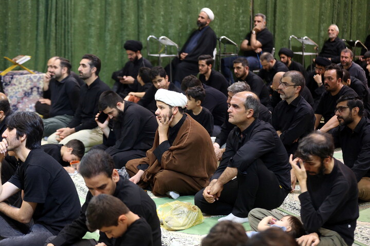 تصاویر/ مراسم عزاداری محرم هیئت ثارالله قم