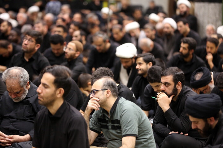تصاویر/ مراسم عزاداری محرم هیئت ثارالله قم