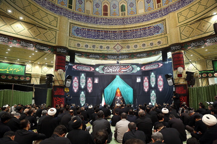 تصاویر/ مراسم عزاداری محرم هیئت ثارالله قم