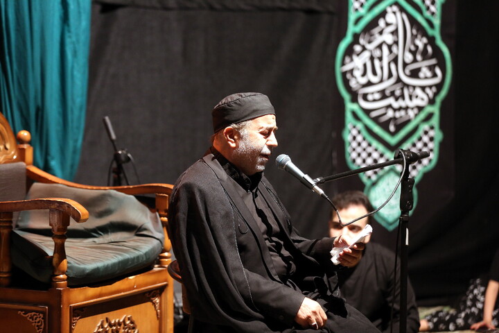 تصاویر/ مراسم عزاداری محرم هیئت ثارالله قم