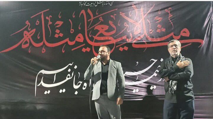 تصاویر/ حماسه حضور مردم کهریزک در شب ششم محرم