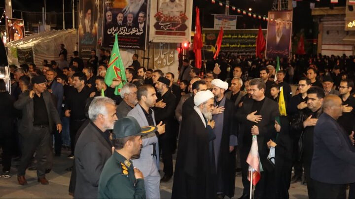 تصاویر/ برگزاری مراسم باشکوه سوگواره «احلی من العسل» در چالدران