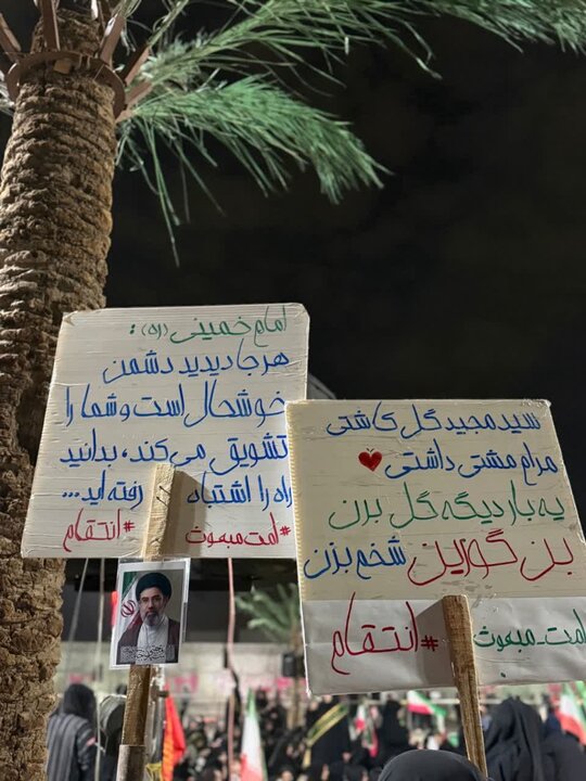 تصاویر/ عزاداری شب ششم محرم در ملارد