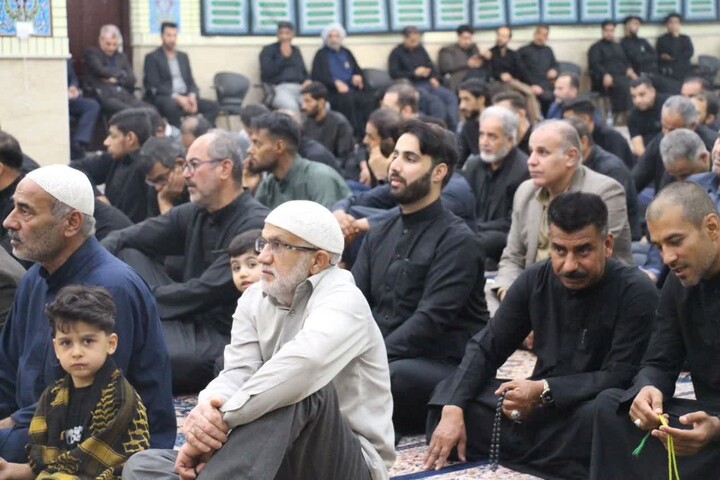 مجلس عزای ماه محرم به میزبانی آیت الله کعبی در اهواز