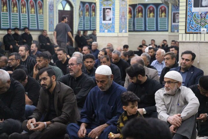 مجلس عزای ماه محرم به میزبانی آیت الله کعبی در اهواز