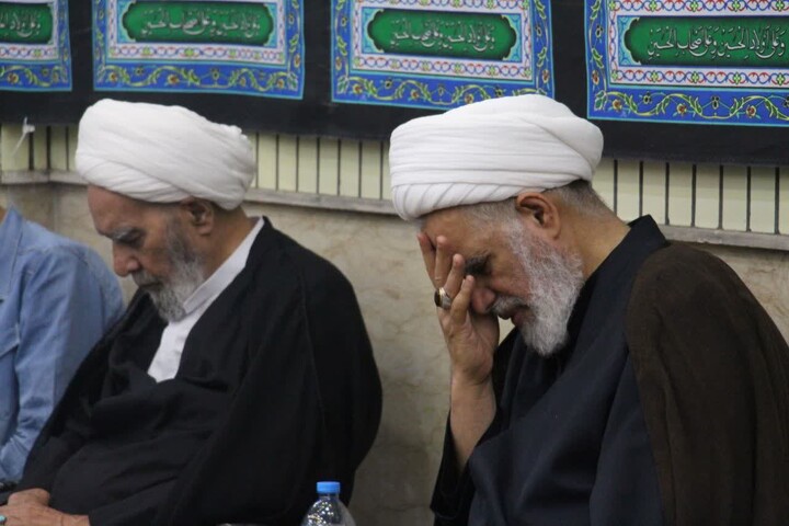مجلس عزای ماه محرم به میزبانی آیت الله کعبی در اهواز