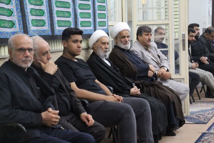 مجلس عزای ماه محرم به میزبانی آیت الله کعبی در اهواز