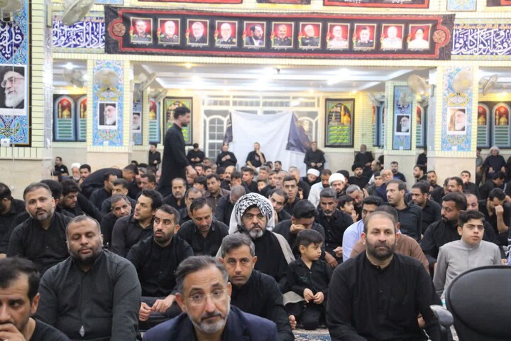 مجلس عزای ماه محرم به میزبانی آیت الله کعبی در اهواز